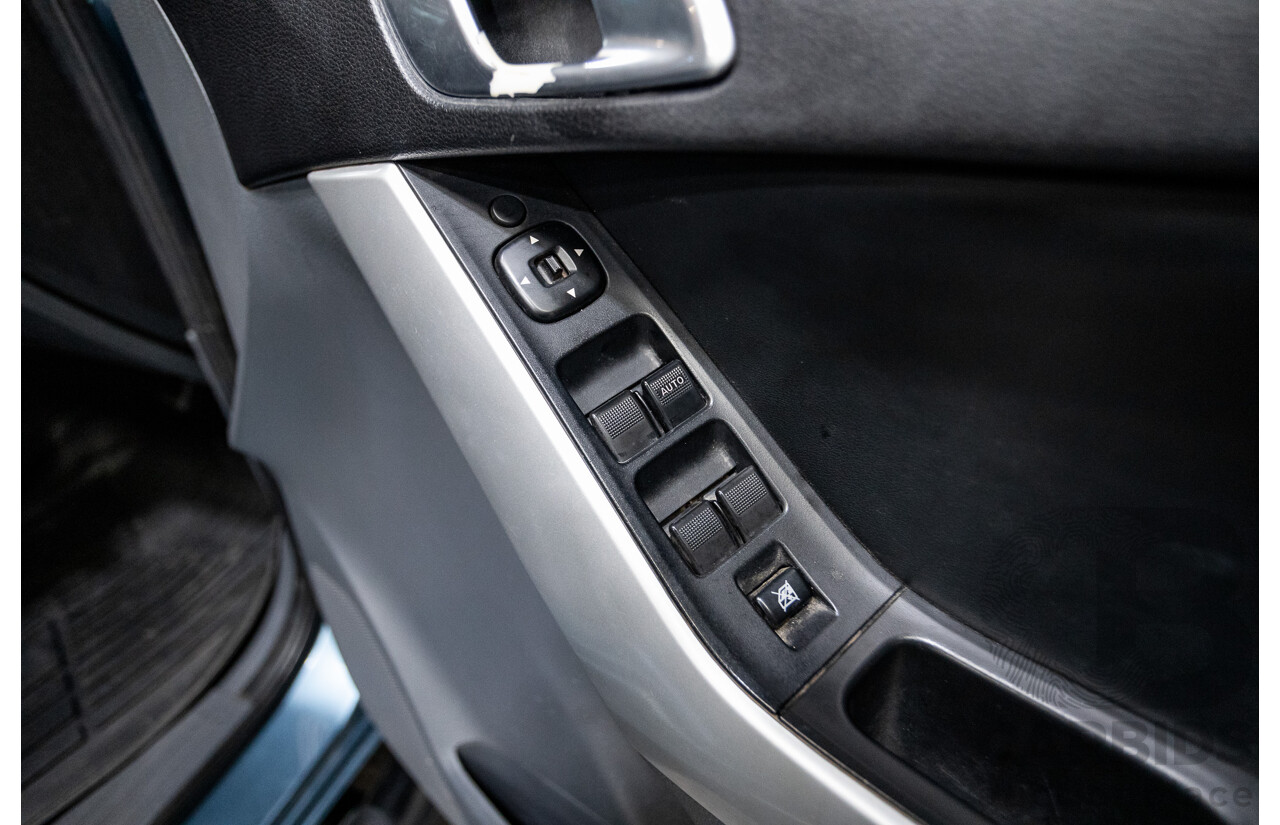 11/2013 Mazda BT-50 GT (4x4) UP MY13 Dual Cab Utility Aurora Blue Metallic Turbo Diesel 3.2L