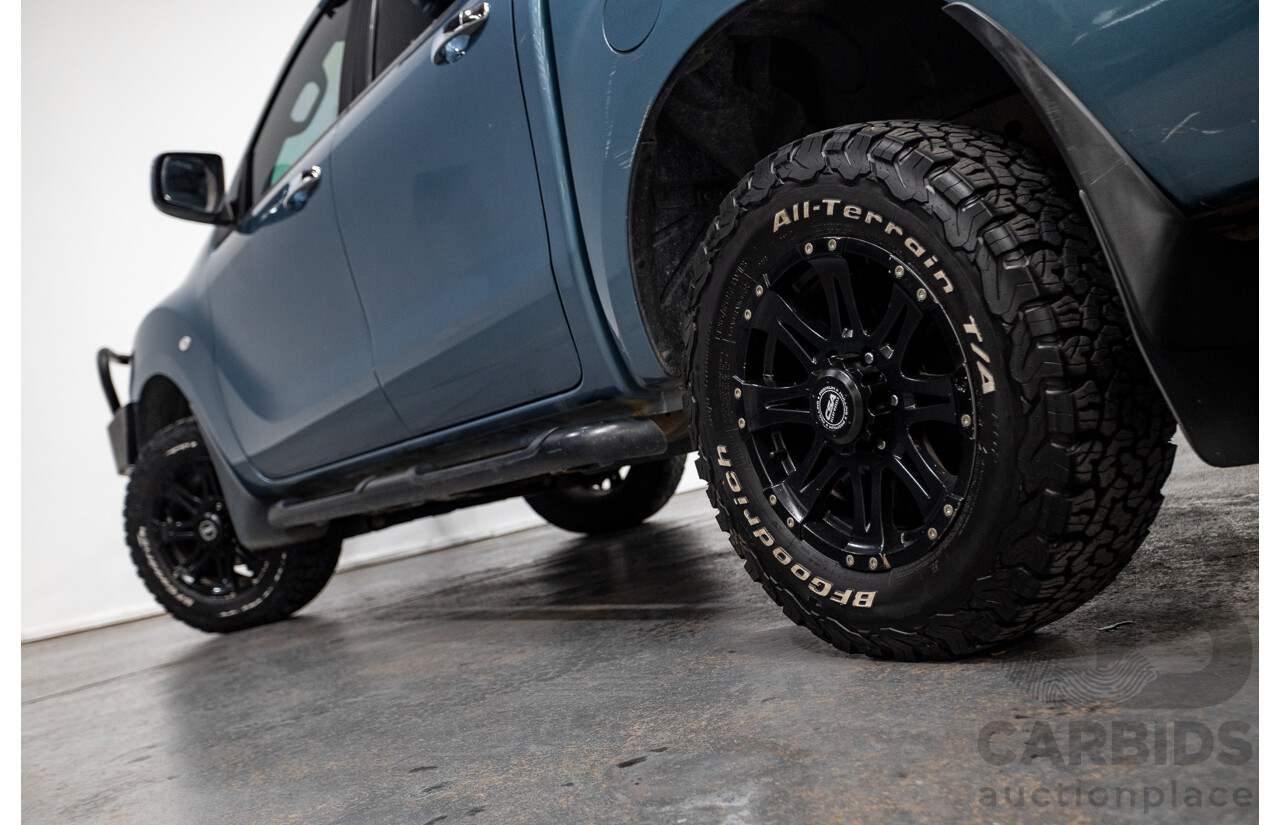 11/2013 Mazda BT-50 GT (4x4) UP MY13 Dual Cab Utility Aurora Blue Metallic Turbo Diesel 3.2L