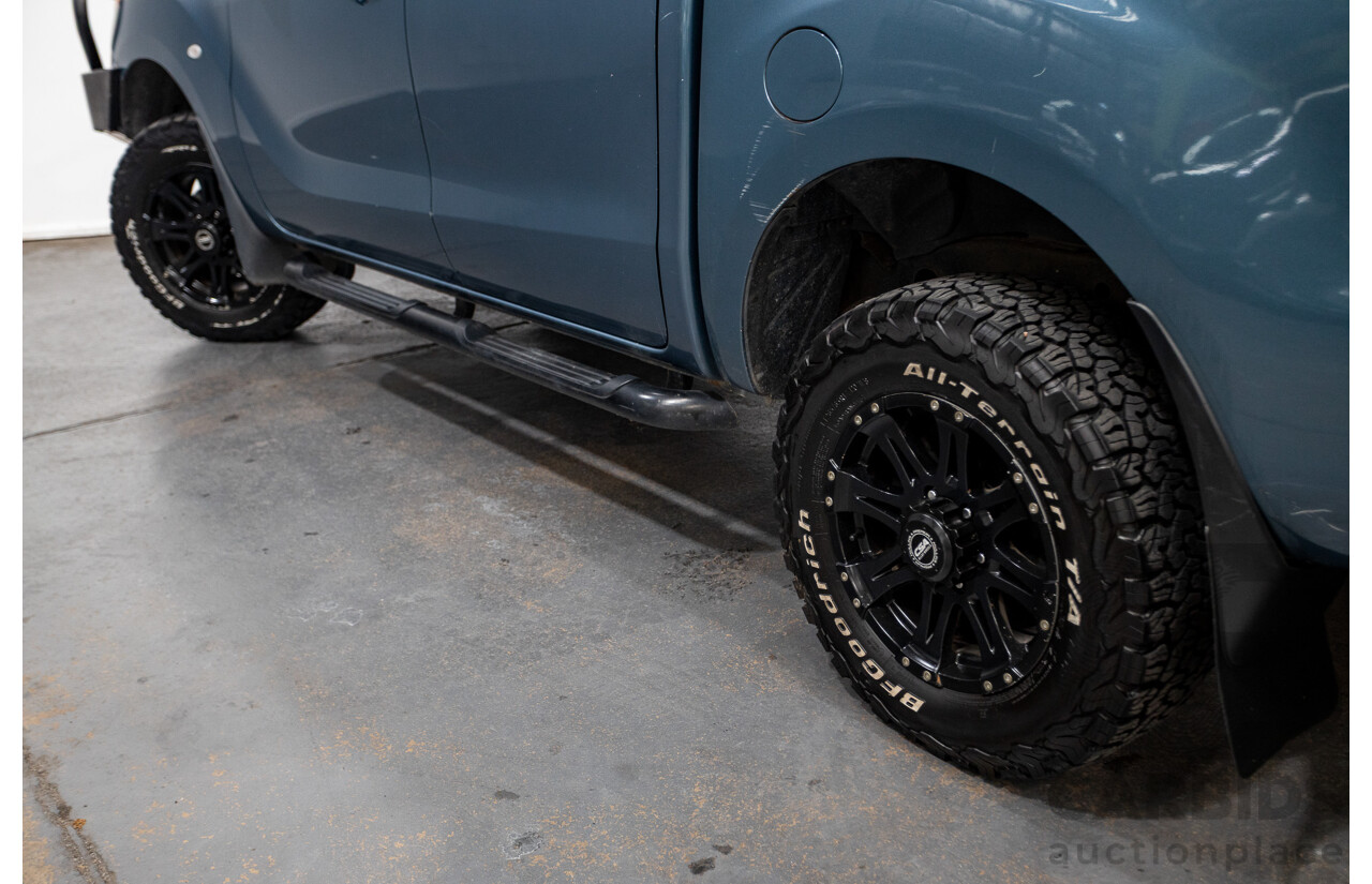 11/2013 Mazda BT-50 GT (4x4) UP MY13 Dual Cab Utility Aurora Blue Metallic Turbo Diesel 3.2L