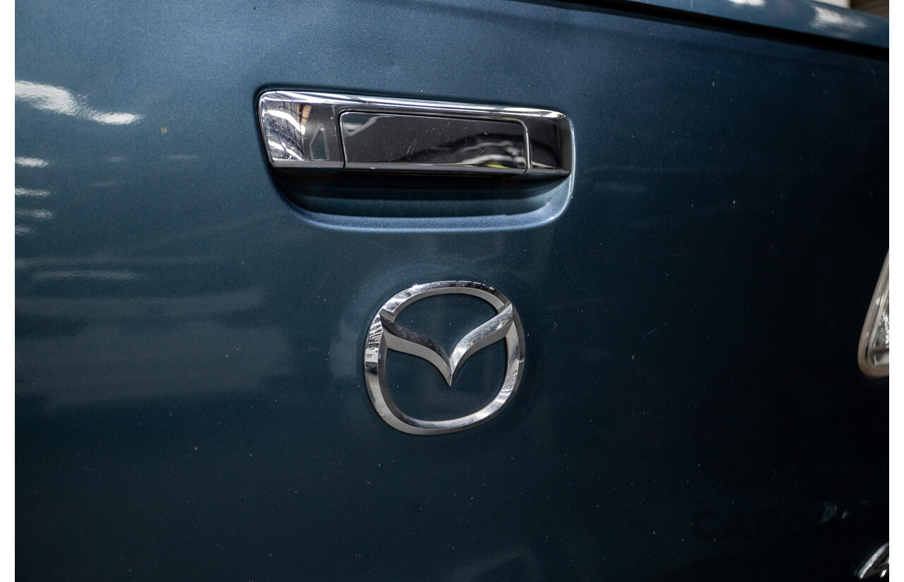 11/2013 Mazda BT-50 GT (4x4) UP MY13 Dual Cab Utility Aurora Blue Metallic Turbo Diesel 3.2L