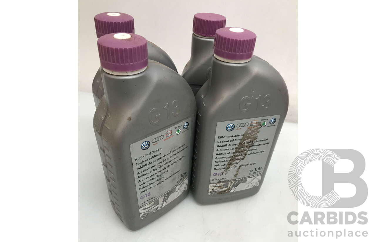 Assorted Car Fluids and Petrol & Diesel From Castrol and Penrite - Lot of 9