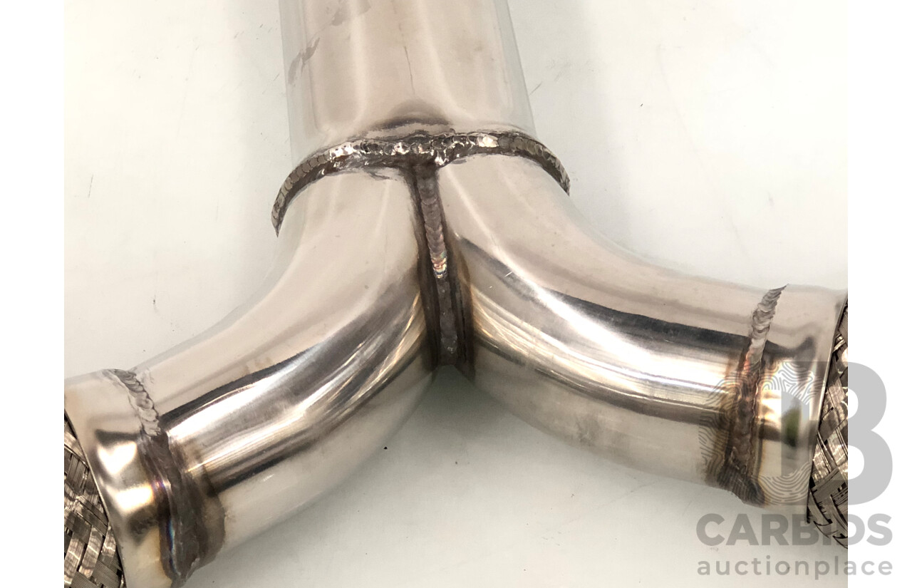 Stainless Steel Exhaust Y Section - New