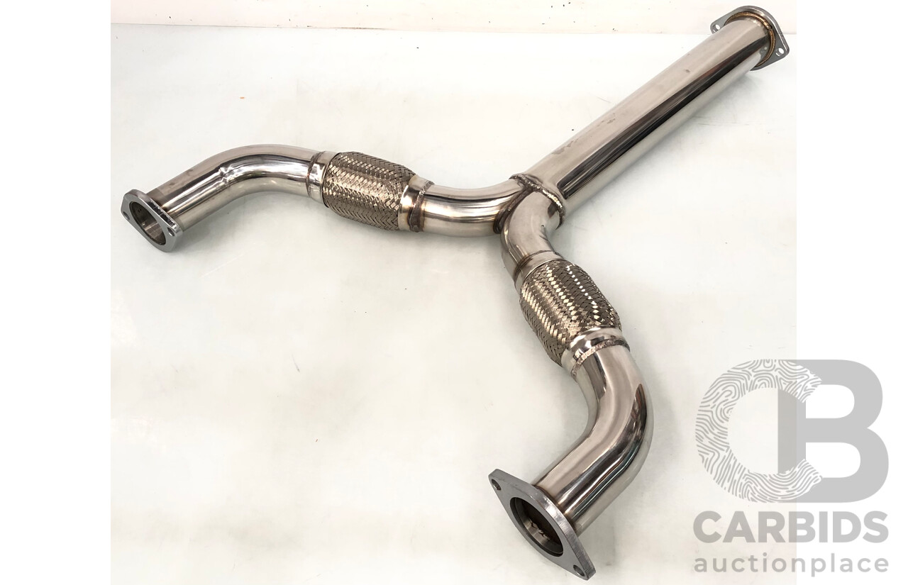 Stainless Steel Exhaust Y Section - New
