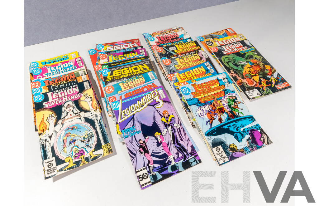 Collection of DC Comic Books - the Legion of Super Heroes and Legionnaires 3