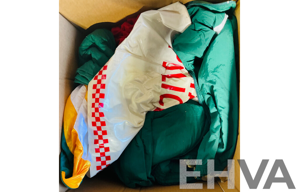 Very Large Collection of Australian and Other Military Clothing Including Jackets, Vests, Shirts and Much More