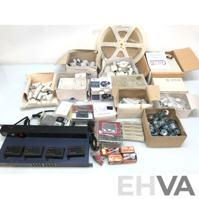 Selection of Networking, Lighting and Electrical Componets