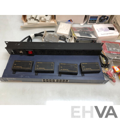 Selection of Networking, Lighting and Electrical Componets