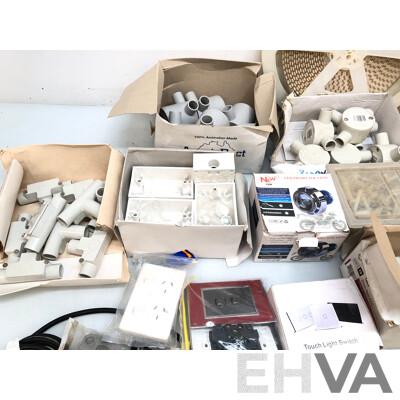 Selection of Networking, Lighting and Electrical Componets