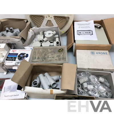 Selection of Networking, Lighting and Electrical Componets