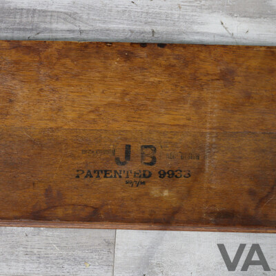 Edwardian Oak Seven Piece Dining Suite
