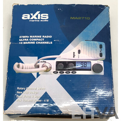 Axis Marine Audio 27MHz Marine Radio
