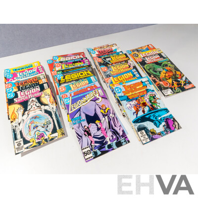 Collection of DC Comic Books - the Legion of Super Heroes and Legionnaires 3