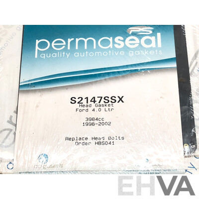 Permaseal Cylinder Head Gasket to Suit AU Falcon 1998 - 2002 Ford 4.0 Litre Six Cylinder Motor - New