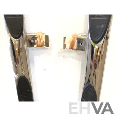 2017 VW Amarok Genuine Dual Cab Chrome Side Steps Left and Right Set of 2