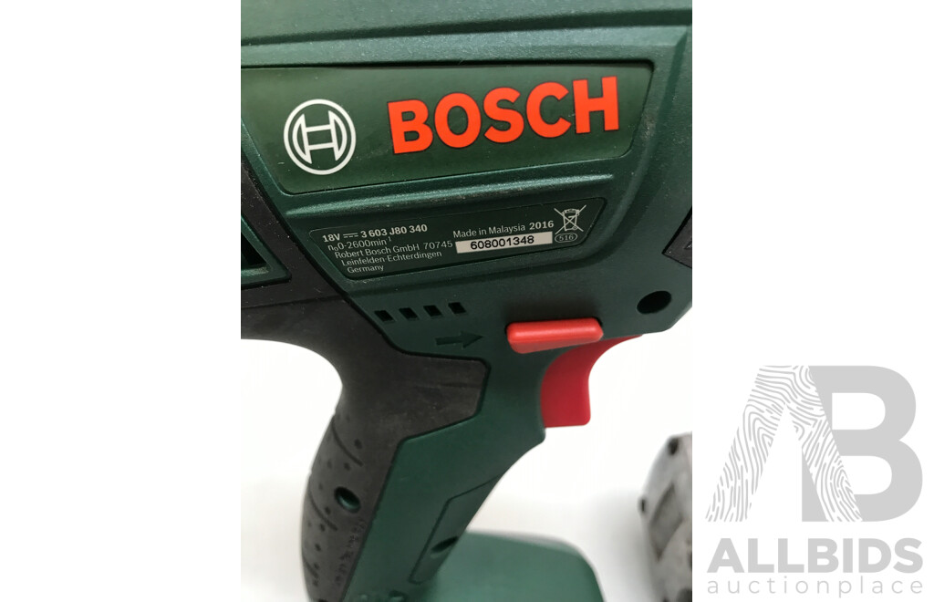 Bosch Cordless Impact Driver, SCA Air Tool Kit, and Dremel Multi Pro Rotary Tool - Lot of 3