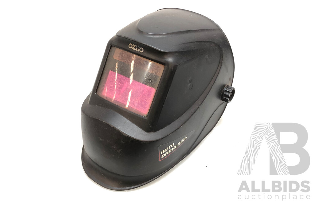 Ozito 850 Watt Biscuit Joiner, Ozito 230mm Angle Grinder and Ozito Welding Mask