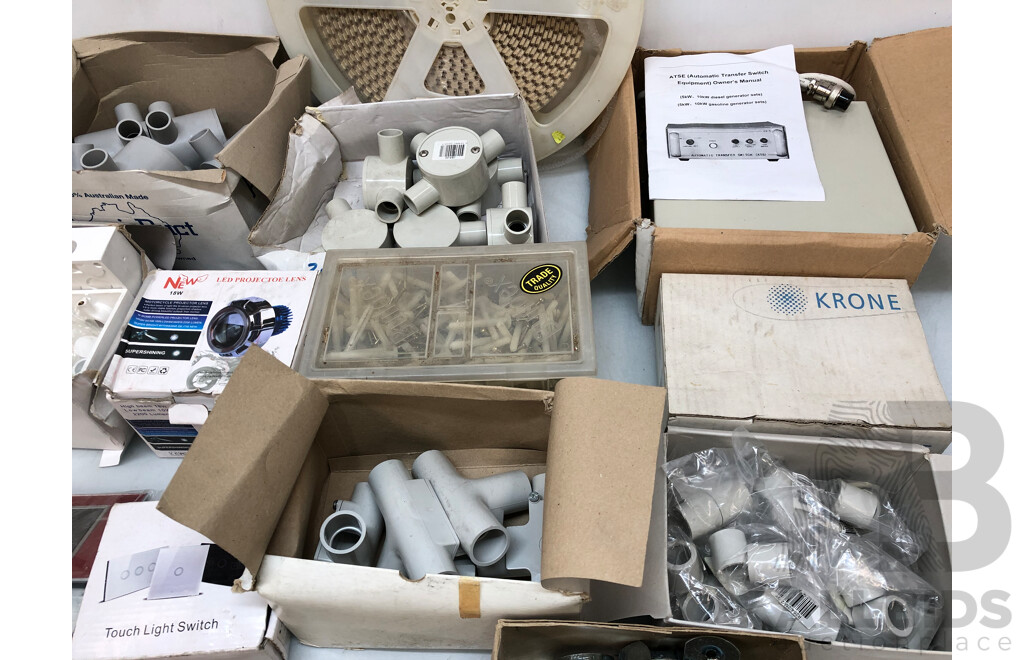 Selection of Networking, Lighting and Electrical Componets