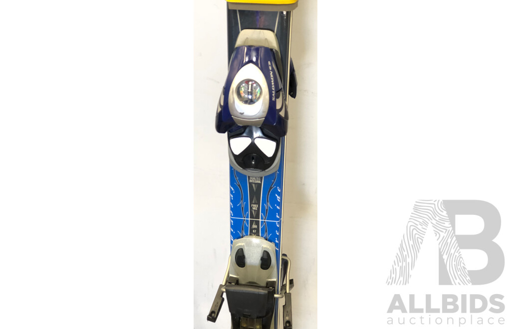 Two Sets of Skis, Two Sets of Poles and Two Pairs of Ski Boots