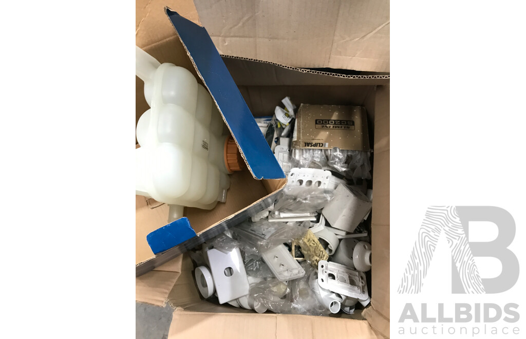 Bulk Lot of Assorted Tools and Lighting & Car Components & Equipment