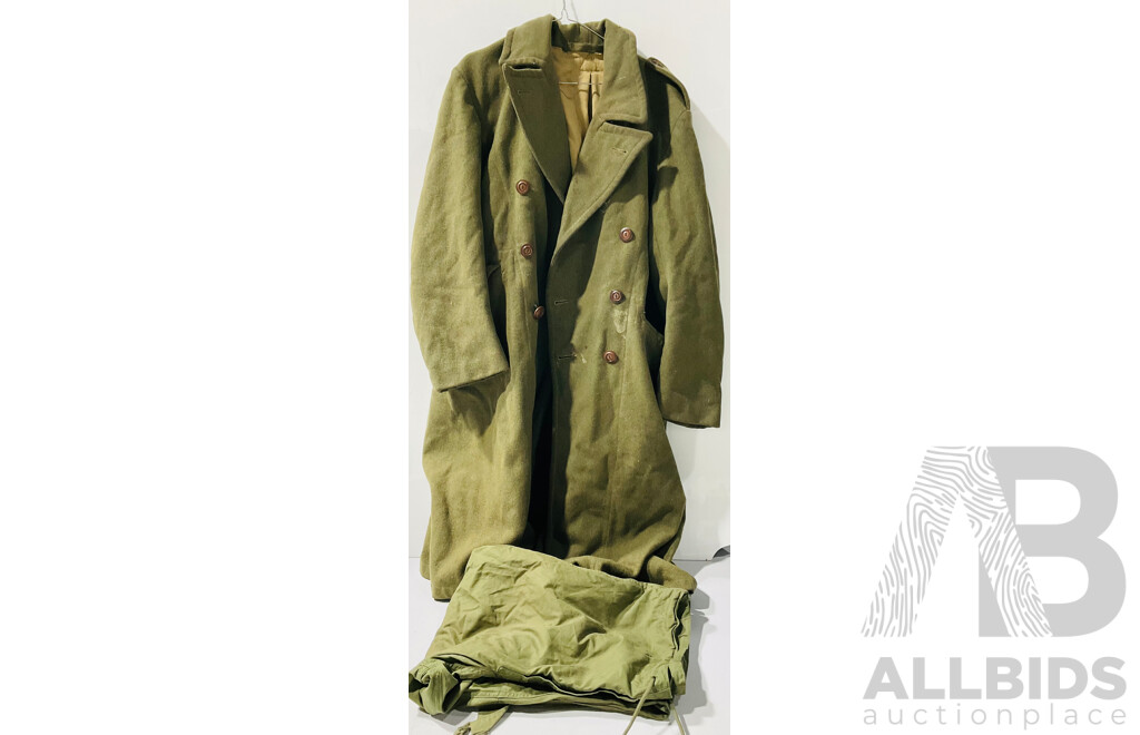 Heavy Winter Coat and Cargo Pants