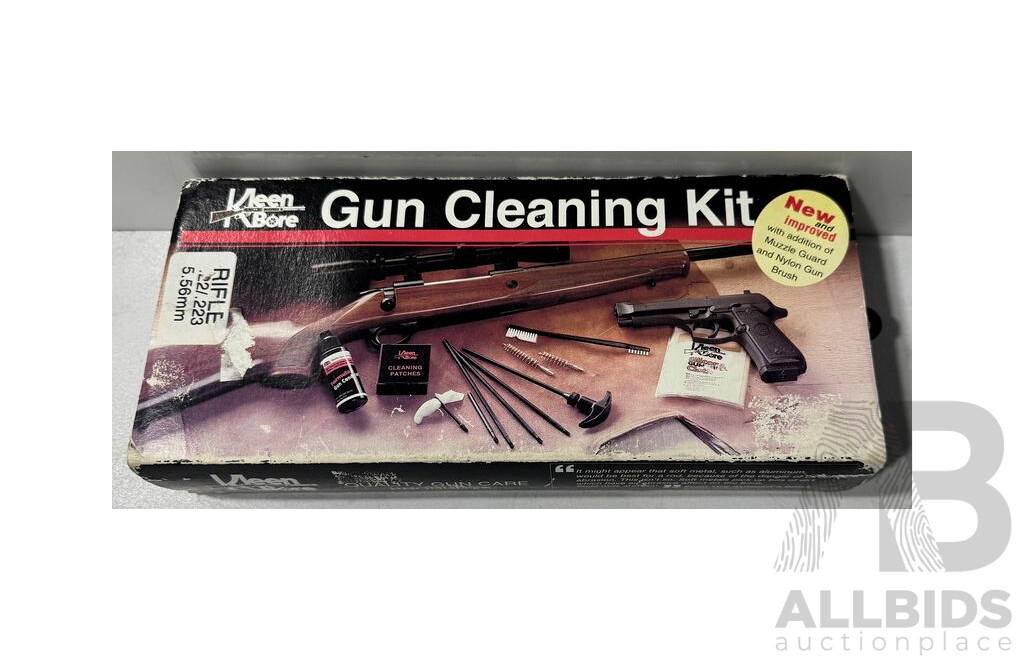 Kleen Bore Rifle Gun Cleaning Kit