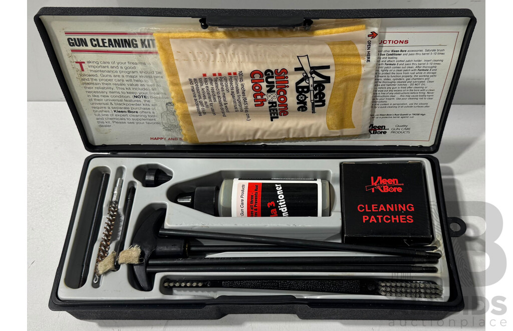 Kleen Bore Rifle Gun Cleaning Kit