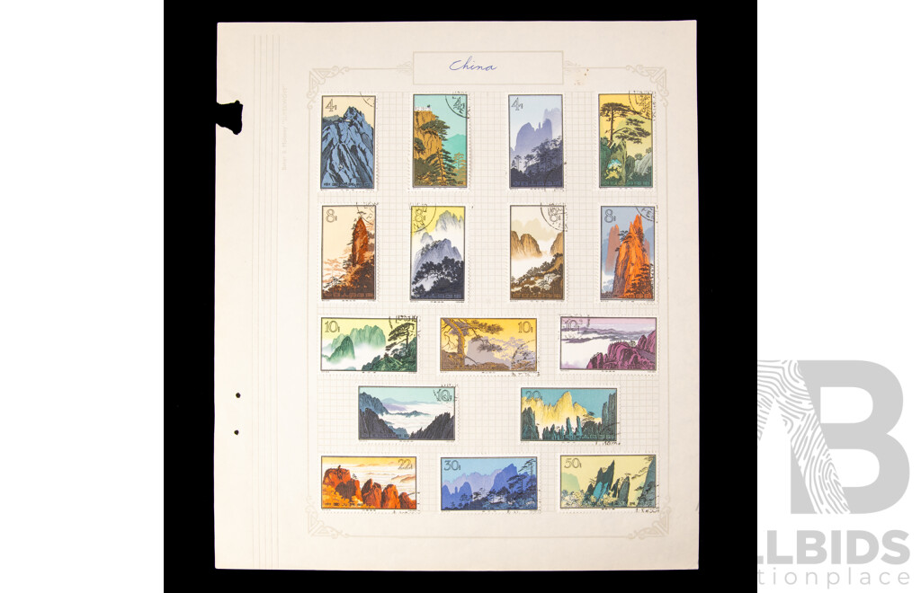 Collection of Chinese Stamps, Examples Spanning 1940's to 1960's Including Mint, Blocks, Overprints, Part Sets