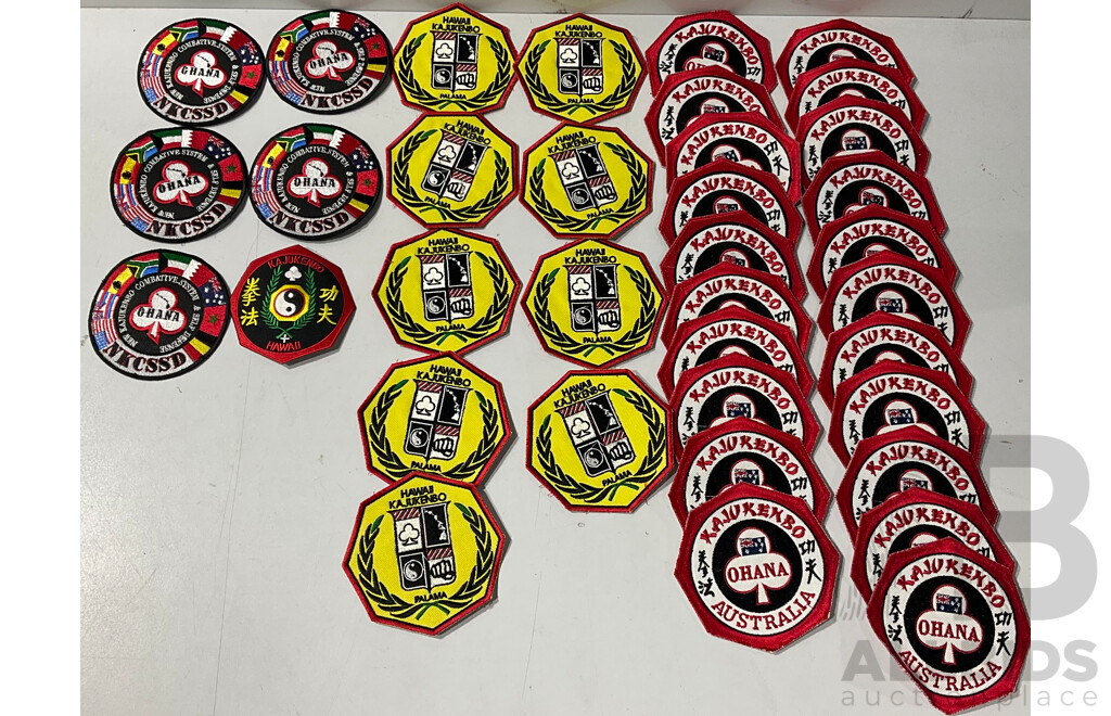 Collection of Ohana, Palama and Hawaii Patches