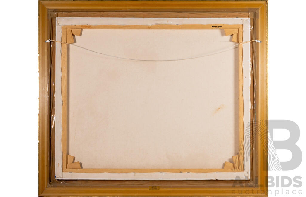 Artist Unknown (20th Century), Van Gogh Revisited - Landscape, Original Oil on Canvas, 93 x 107 cm (frame)