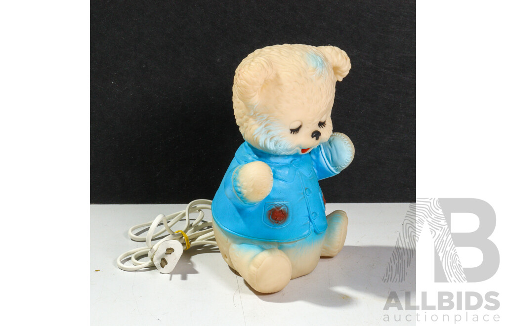 Retro Australian Netta Teddy Bear Night Light