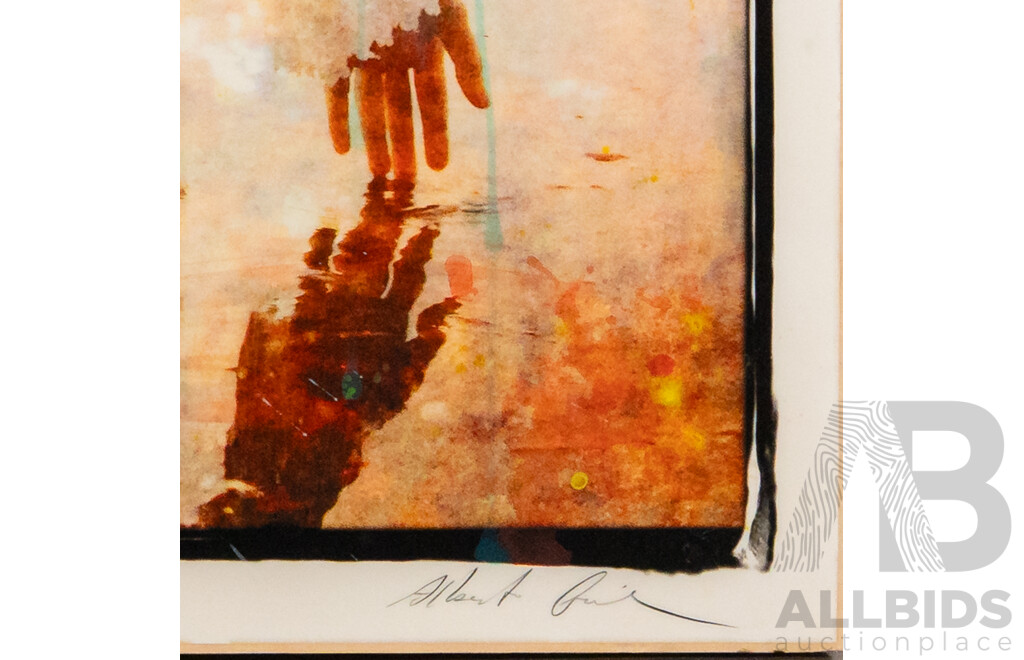 Albert [Last Name Indistinct], (20th Century, From the Series Rapture, Edition 7 of 20, Original Mixed Media Photograph with Resin, 90 x 90 cm