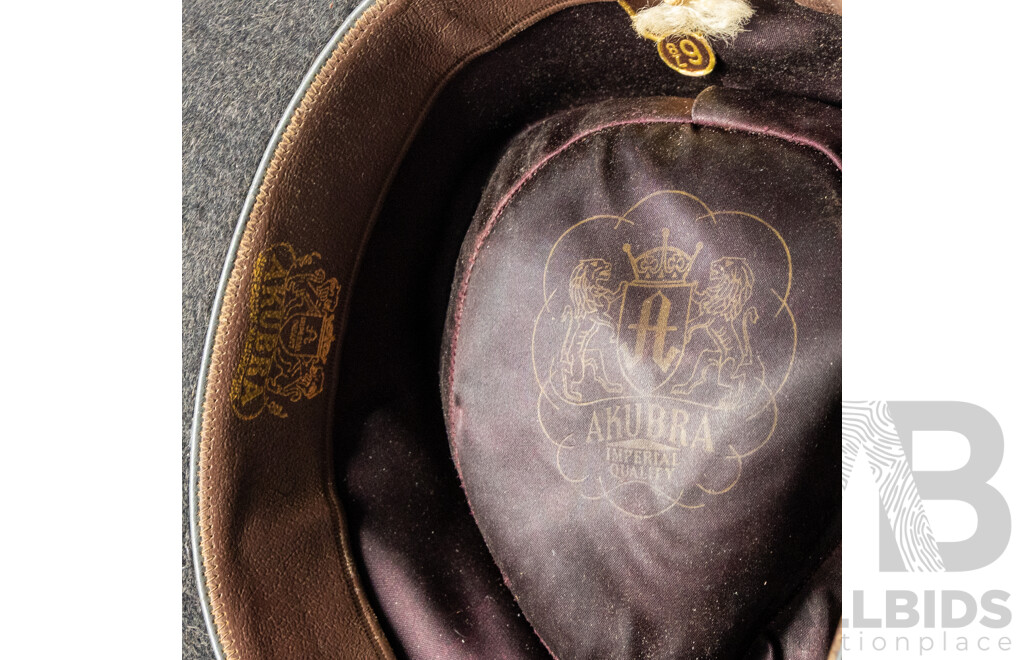 Two Australian Akubra Hats Comprising Country Club Australian Assembly and Felt Starliner Example