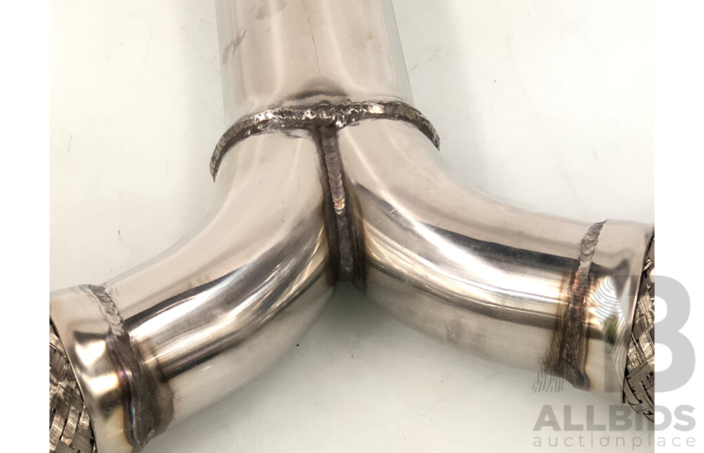 Stainless Steel Exhaust Y Section - New