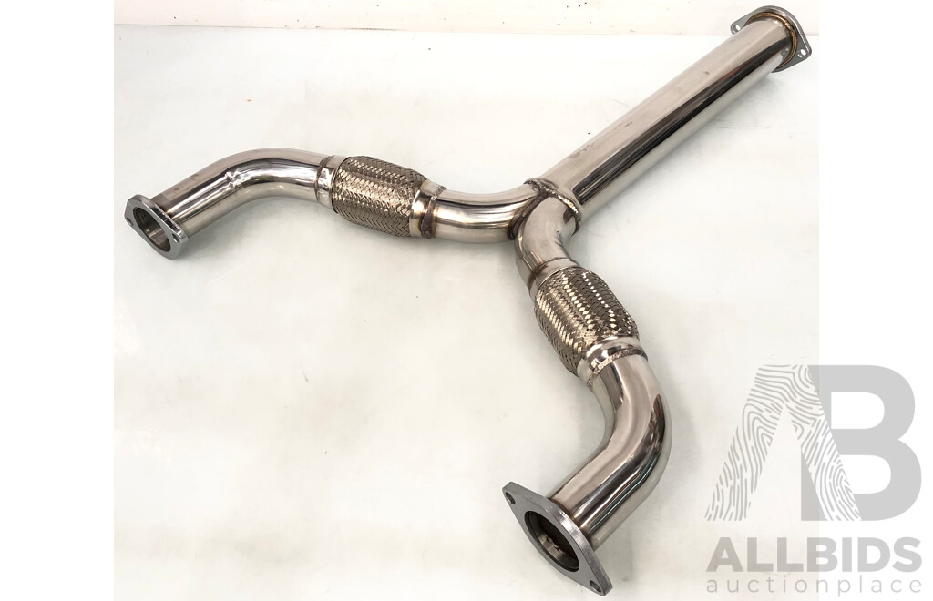Stainless Steel Exhaust Y Section - New