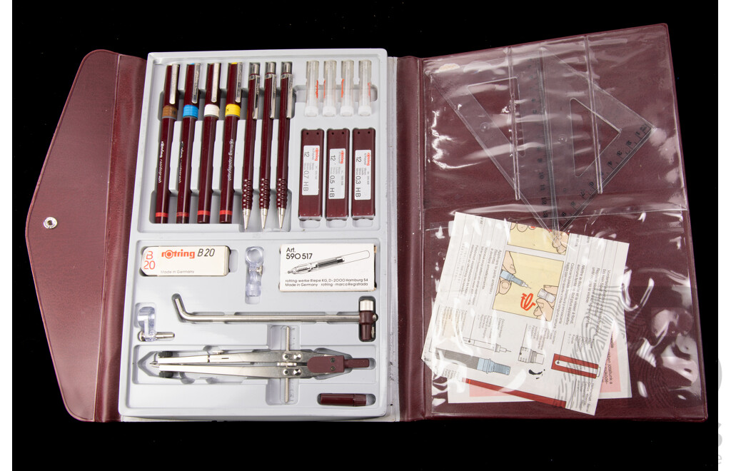 Rotring Hi Tec Set in Original Case
