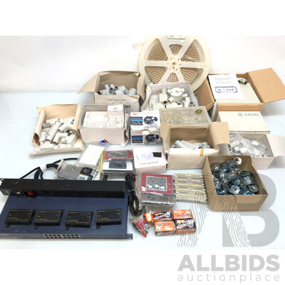 Selection of Networking, Lighting and Electrical Componets