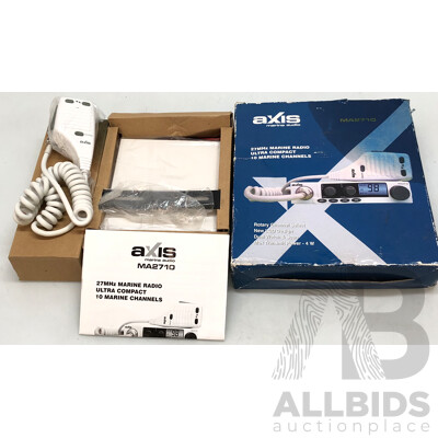 Axis Marine Audio 27MHz Marine Radio