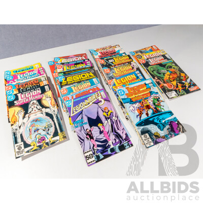 Collection of DC Comic Books - the Legion of Super Heroes and Legionnaires 3