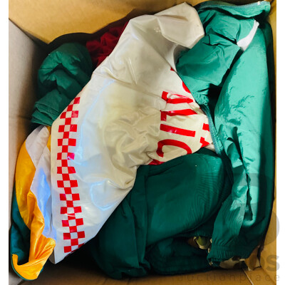 Very Large Collection of Australian and Other Military Clothing Including Jackets, Vests, Shirts and Much More