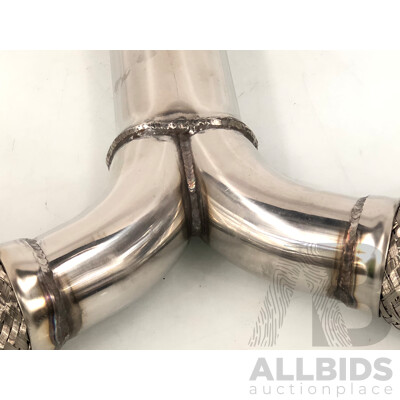 Stainless Steel Exhaust Y Section - New