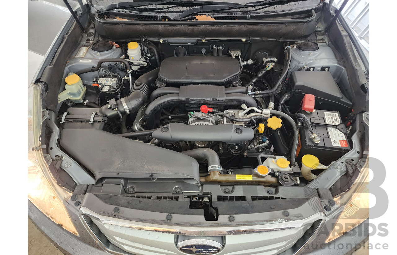 8/2011 Subaru Outback 2.5i Premium MY11 4d Wagon Silver 2.5L