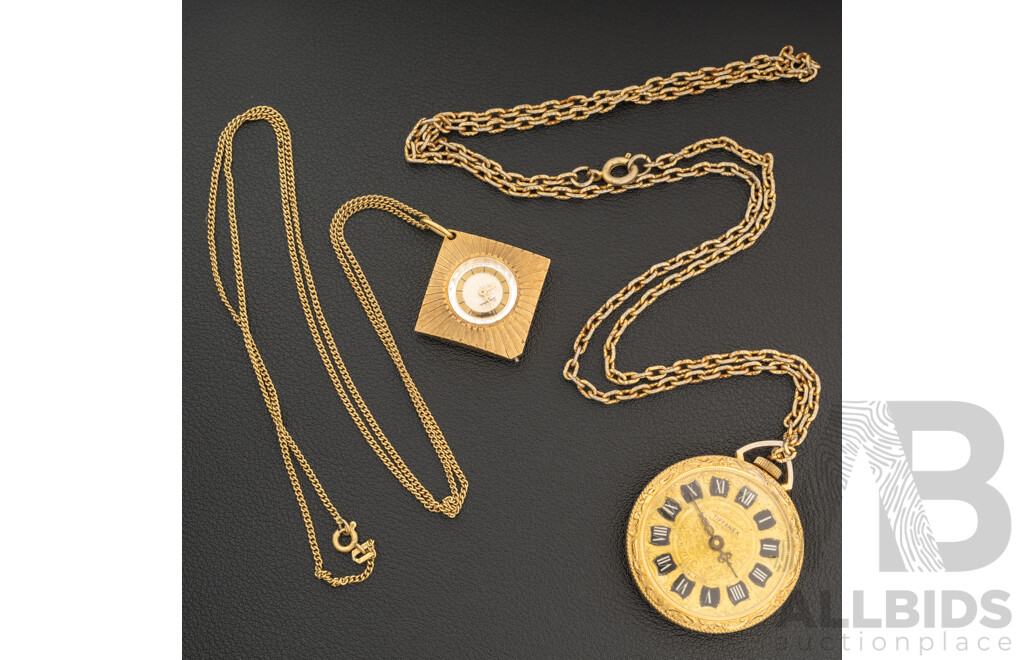 Tiffanex Vintage Pendant Watch & Dugena Vintage Pendant Watch