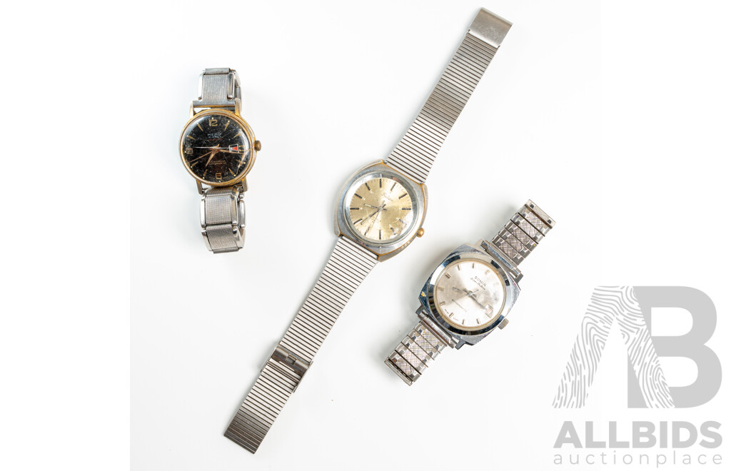 Felicia, Mero, Sonia Vintage Manual Winding Mens Watches