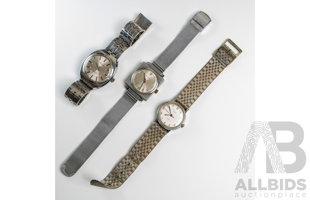 Felicia, Timex & Temor Vintage Manual Winding Watches