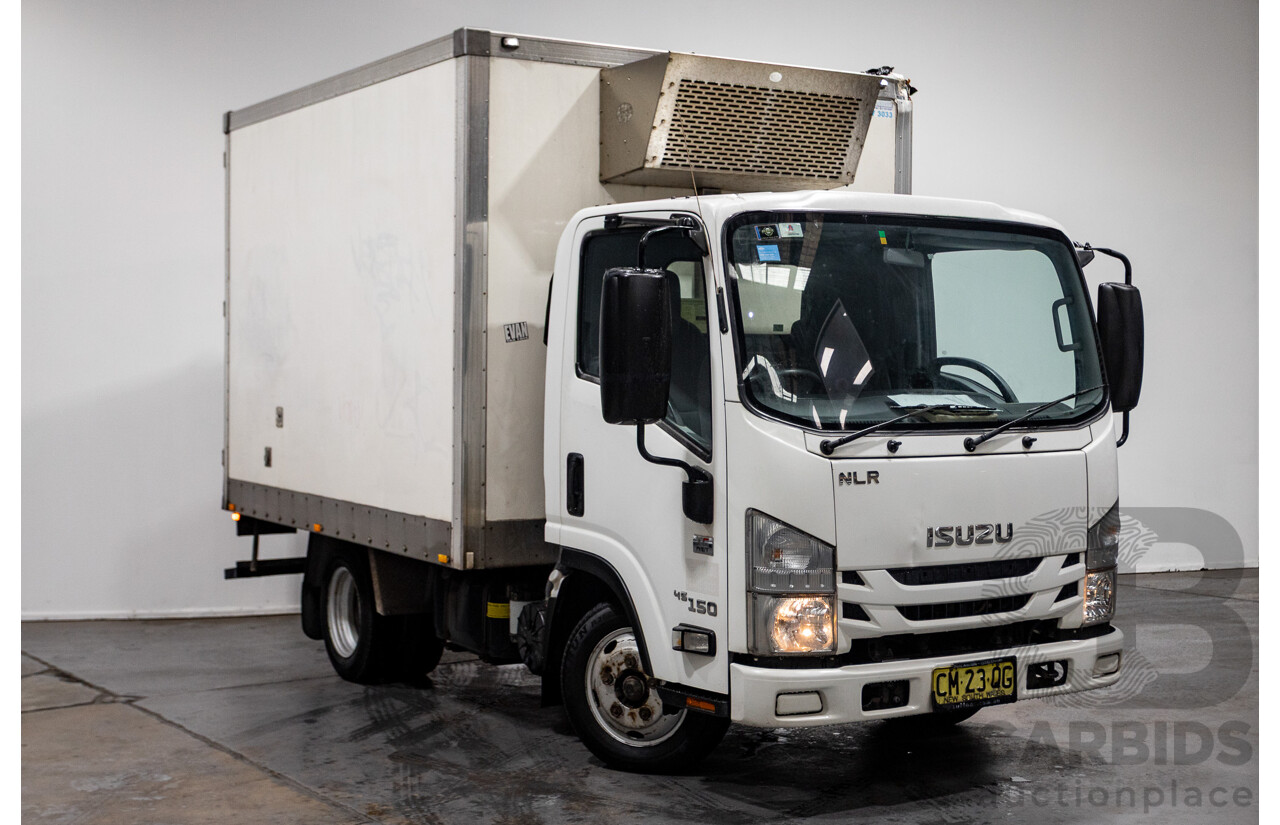 10/2016 Isuzu NLR200 (4x2) NH Short 2d Refrigerated Truck White Turbo Diesel 3.0L