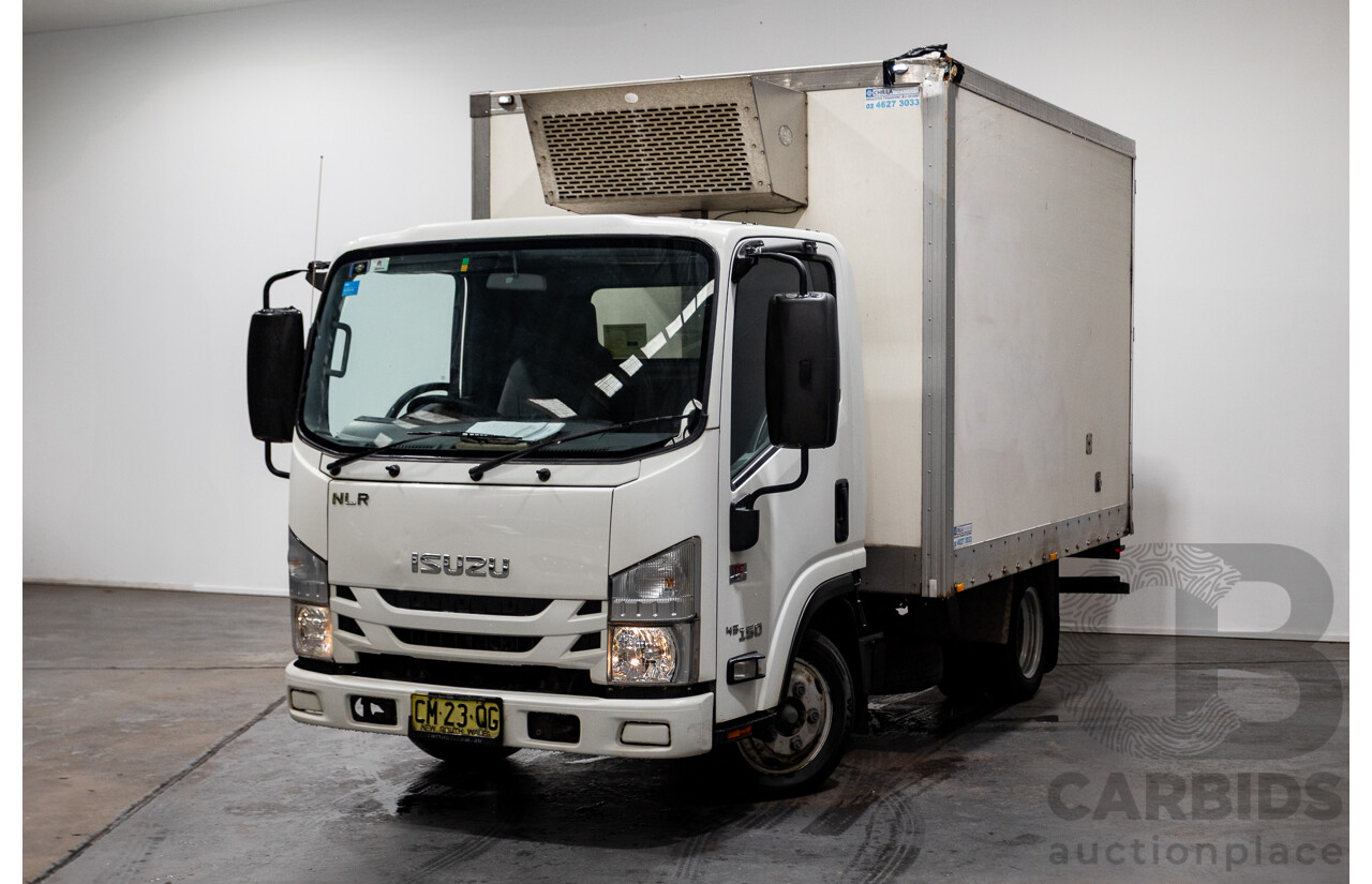 10/2016 Isuzu NLR200 (4x2) NH Short 2d Refrigerated Truck White Turbo Diesel 3.0L
