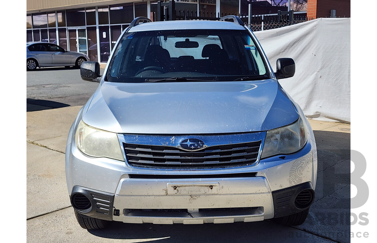 9/2008 Subaru Forester X MY09 4d Wagon Silver 2.5L