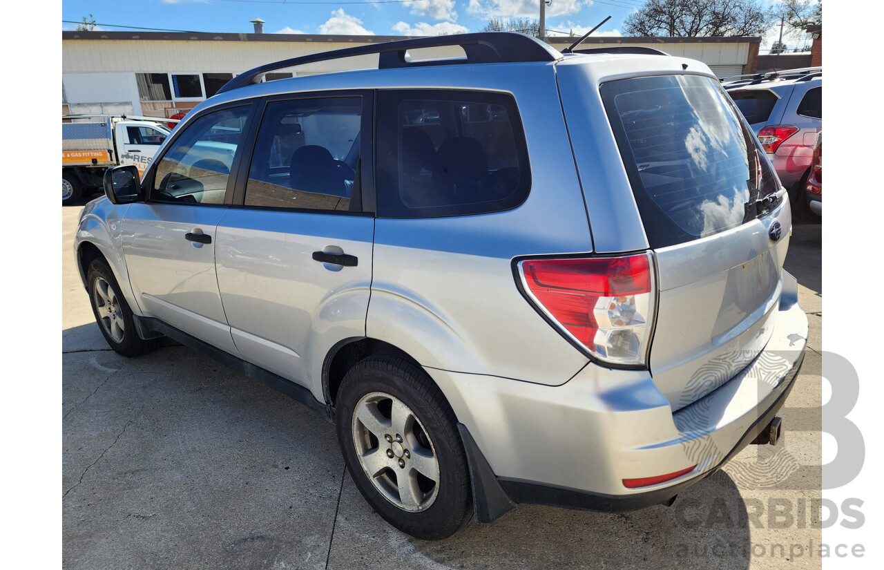 9/2008 Subaru Forester X MY09 4d Wagon Silver 2.5L