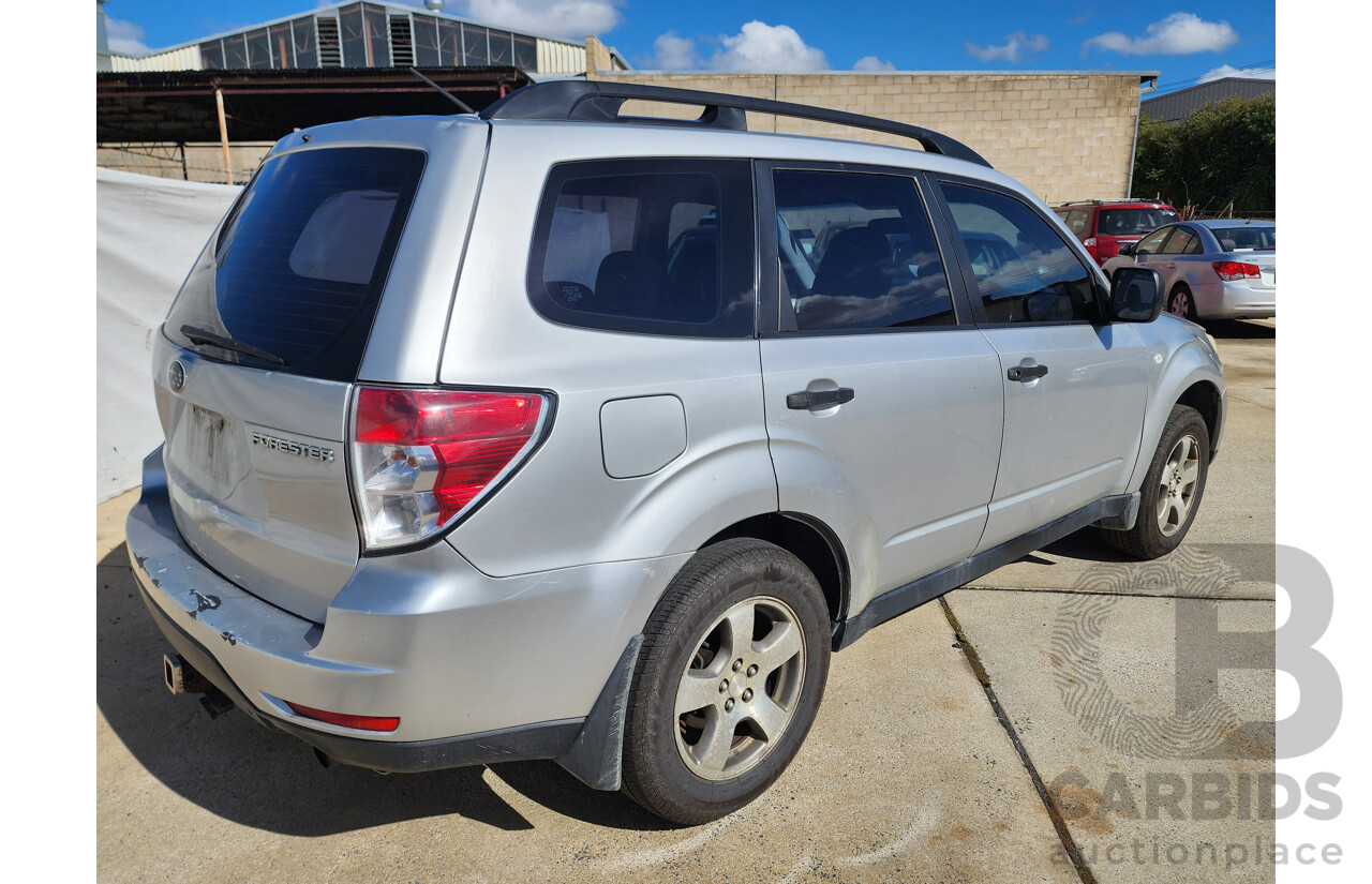 9/2008 Subaru Forester X MY09 4d Wagon Silver 2.5L