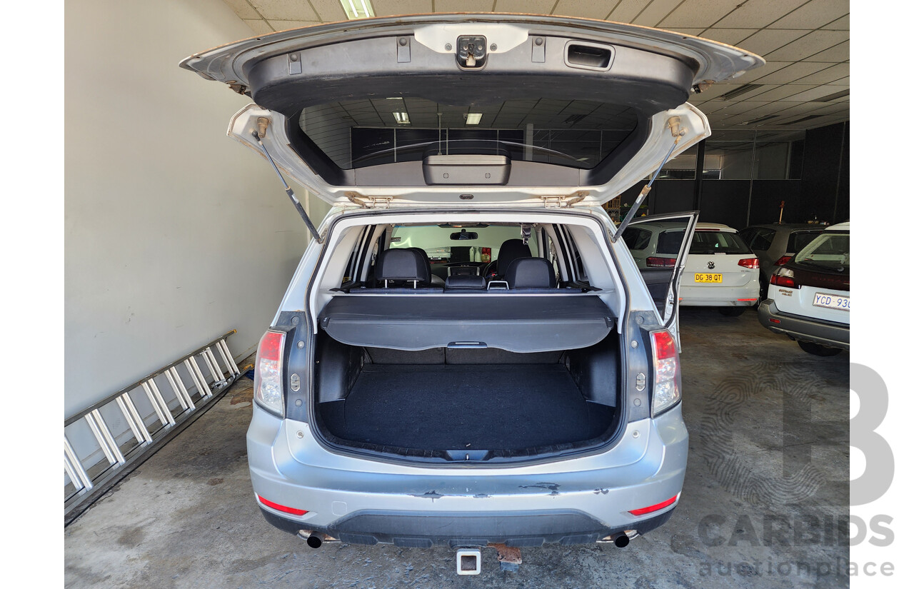 9/2008 Subaru Forester X MY09 4d Wagon Silver 2.5L